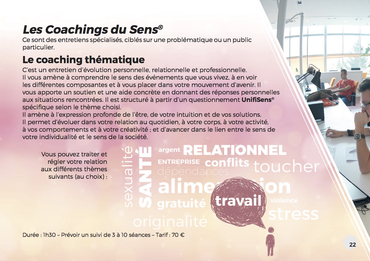 Les coachings du sens