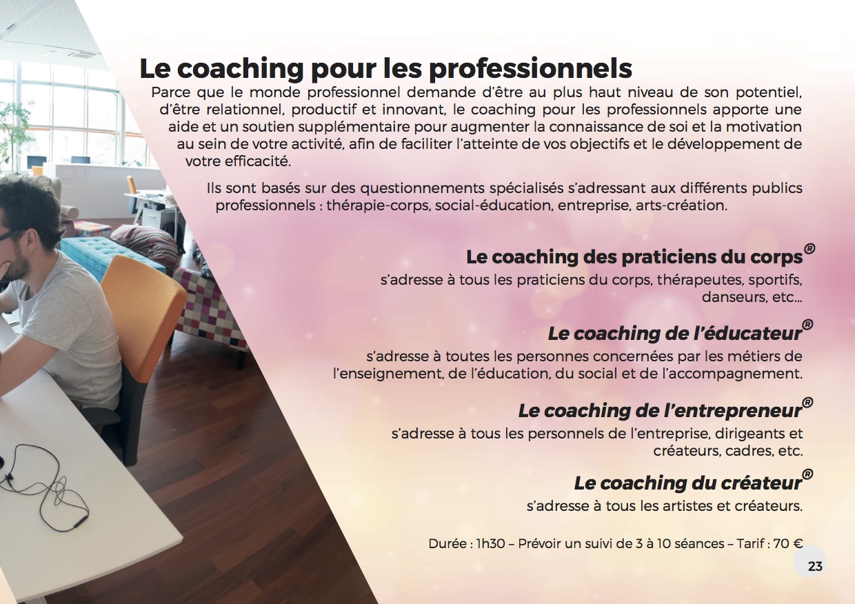 Les coachings pro unifisens