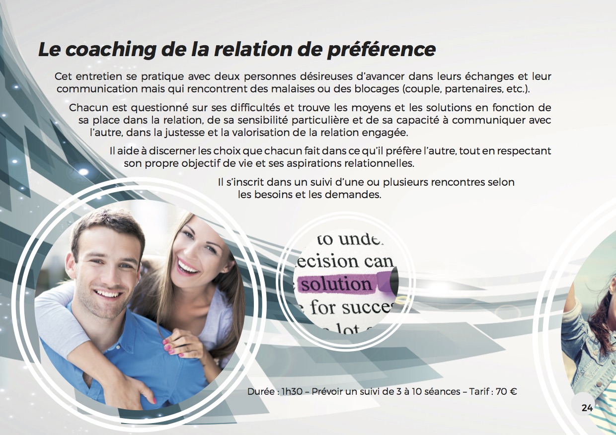 Coaching relation préférentielle