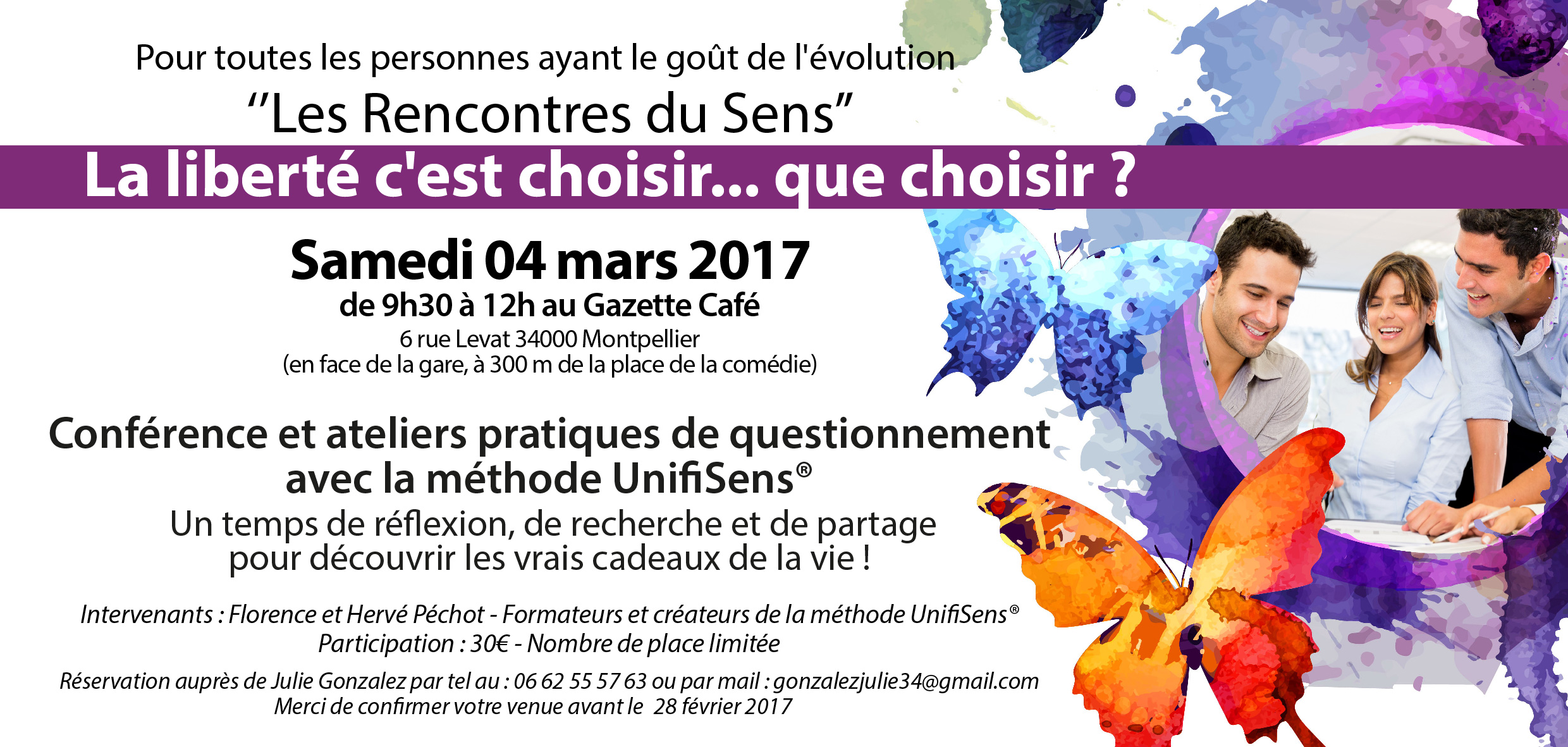 Rencontre du Sens à Montpellier